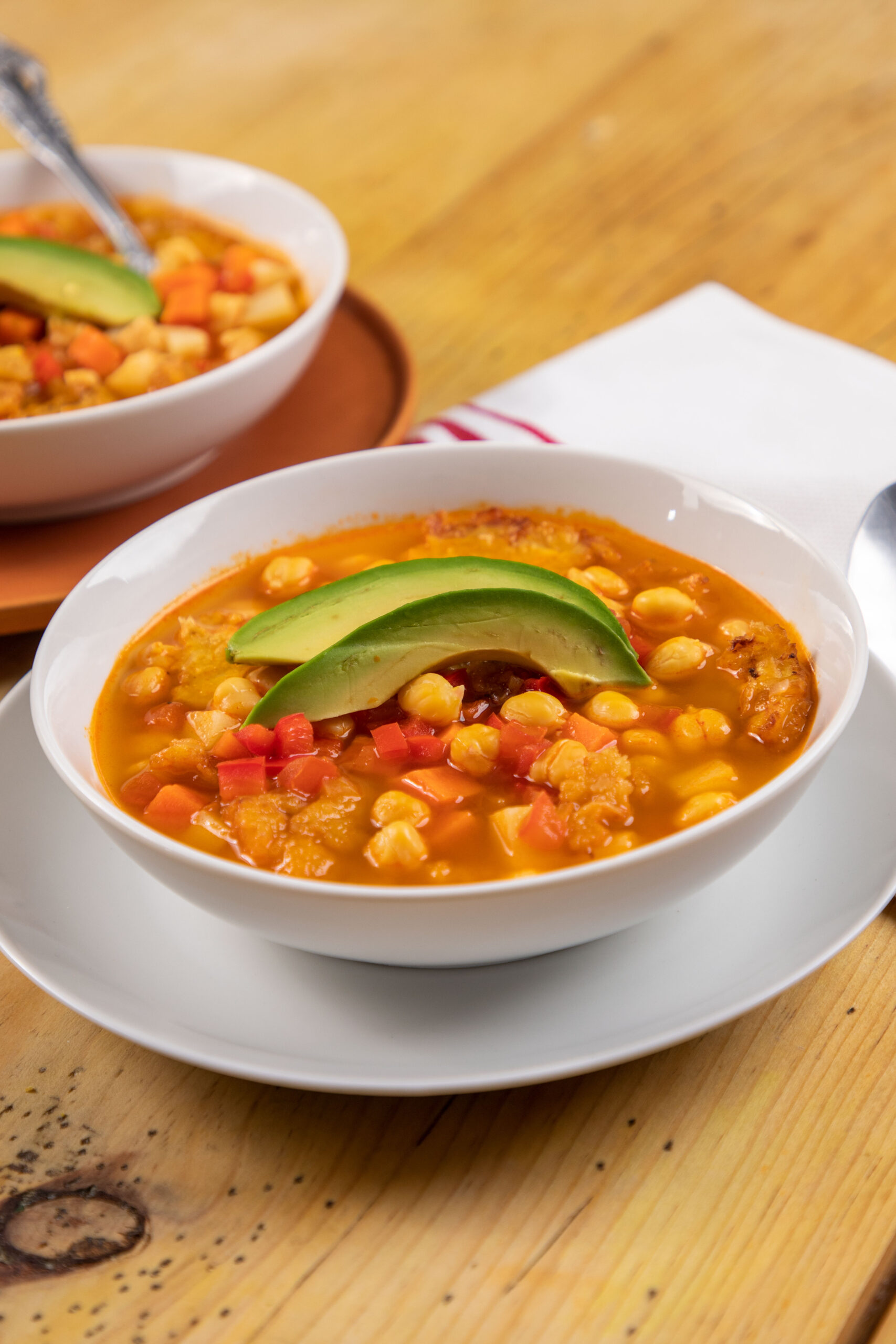 Sopa de Patacones con Garbanzo