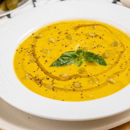 Crema de Arvejas Estilo Danés