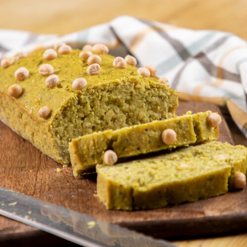Pan de Arvejas Secas y Espinacas